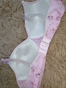 Pink Floral Print Everyday Bra 32 size