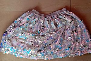 Rave sequin Mini Skirt
