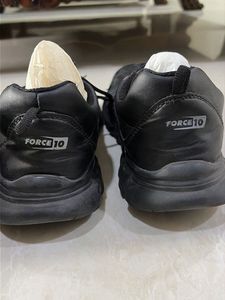 Force 10 By Liberty Black Velcro Shoes