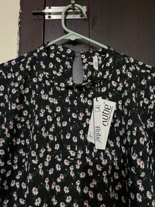 Chic Floral Print Mini Dress