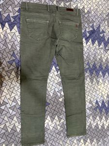 Olive Green Jeans