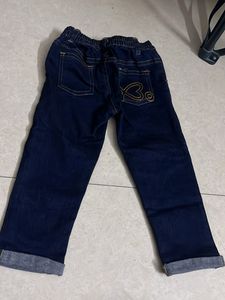Boys/Girls' Blue Denim Jeans Bag FREE