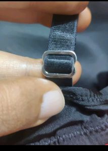 (H&amp;M) Stylish Black Microfiber Push-up Bra