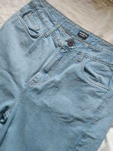 Light Wash Wide Leg Jeans