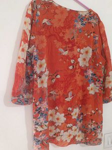 Orange Top Xxl ALine New Like