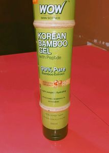 WOW Skin Science Korean Bamboo Gel