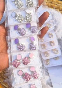Korean Studs In a Multicolour