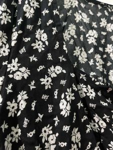 black floral printed top