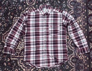 Men's Plaid Button-Down Shirt
