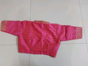Saree With Stiched Blouse