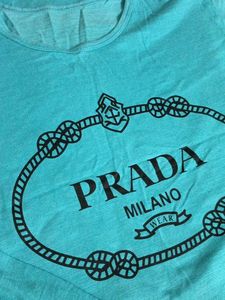 Prada Milano Long Sleeve T-Shirt Dress