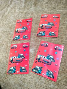 Cars diary books- Lightning McQueen &amp; Mater