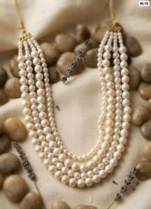 Elegant Multi-Strand Pearl Necklace