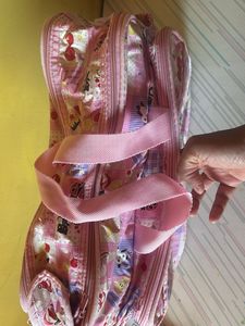 Cute Pink Patchwork Travel Bag