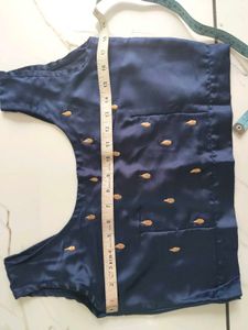 designer nevy blue Western gaun