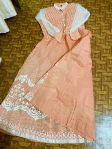 New Peach Colour Suit
