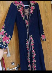 Elegant Embroidered Anarkali Suit