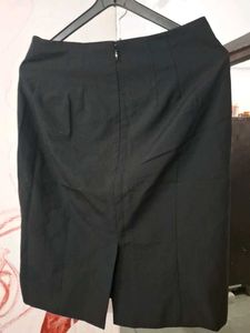 Classic Black Pencil Skirt