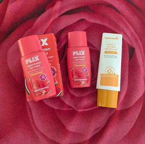 Plix & WishCare Sunscreen bundle