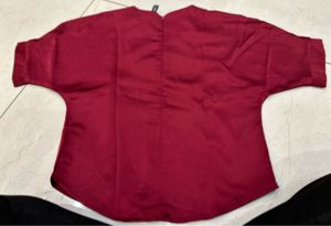 Elegant Maroon Top