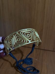 Exquisite Gold Tone Choker Necklace