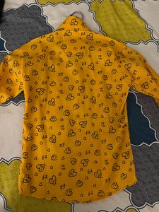 New Handsome Look Heart Shirt With Black Pant For