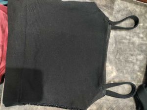 Sparkly Black Spaghetti Strap Top