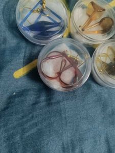 Designer Glass Bead Earrings (Set of 9 Pairs)