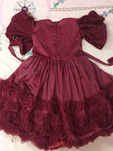 Sparkly Red Party Dress