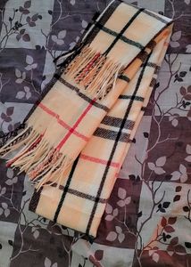 Soft Winter Woolen Check  Stole 🧣