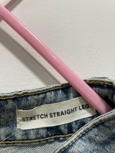 Straight Fit Light Blue Jeans