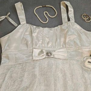 White Mini Dress - Ruby Rox