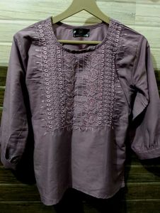 Embroidered Women's Kurta
