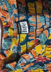 Colorful Smocked Floral Top