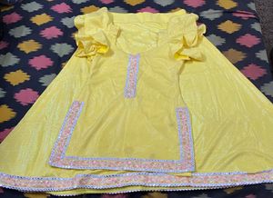 Designer Yellow Lehenga Choli Set