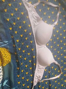 Comfortable Light Grey Bra