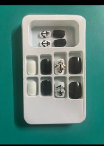 Beautiful Combo  of 2  Press On Nails Se
