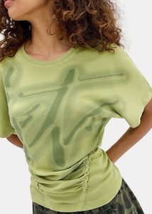 Light Green Graphic T-Shirt