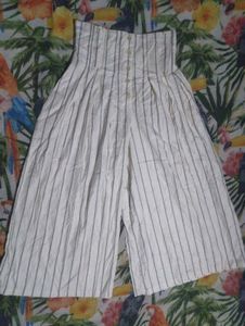 Striped Wide-Leg Jumpsuit