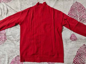 UCB Benetton Red Zip-Up Jacket