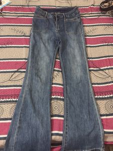 Women's Flared Denim Jeans