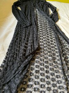 Black Net Shrug