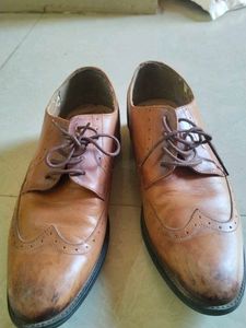 Classic Leather Wingtip Brogues original New pr 39
