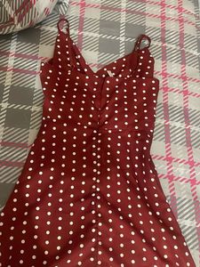 polka dot dress