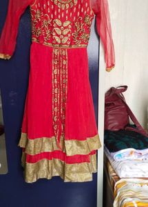 Designer Red Lehenga Choli