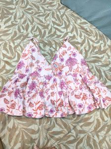 floral princess top