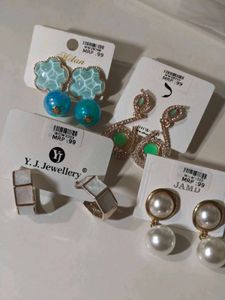 Chic Earrings all 4 set