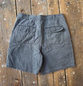 Toby Lee Pleated Gray Shorts