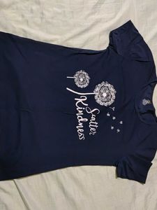 Aesthetic Navy Blue T-shirt