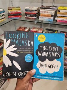 John Green Books - Looking for Alaska & The Fault